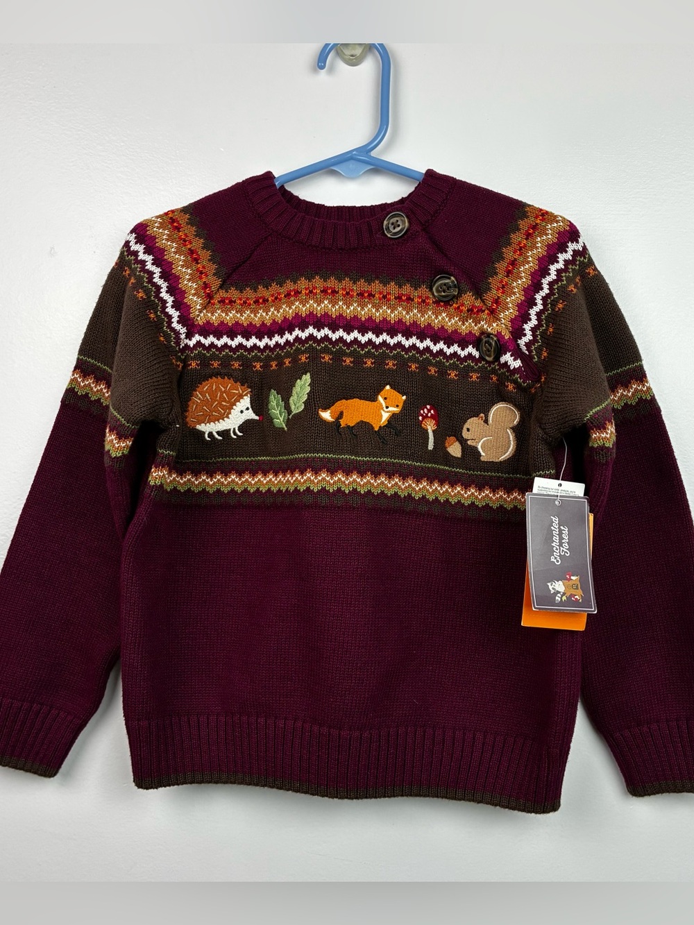 Gymboree NWT Enchanted Forest Fall Thanksgiving Sweater - So Cute!